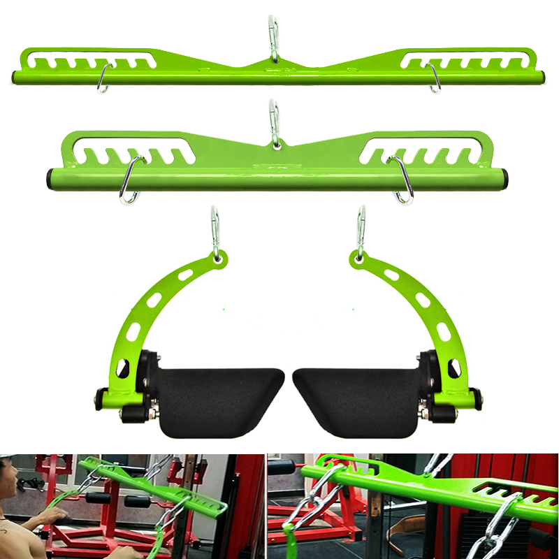 Home Gym Training Program - Lat çekme sapları kolu, t-bar, v-bar,
