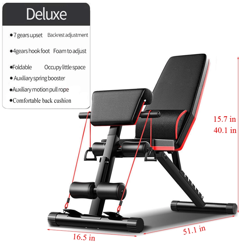 Home Gym Set - Popüler Ev Egzersiz Salonu Ayarlanabilir Katlanabilir
