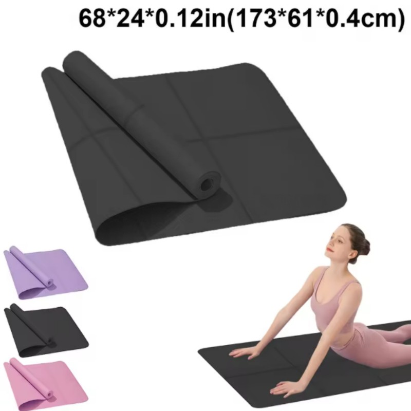Gymnastics Mat Thick - Yoga Matı Kaymaz Spor Fitness EVA