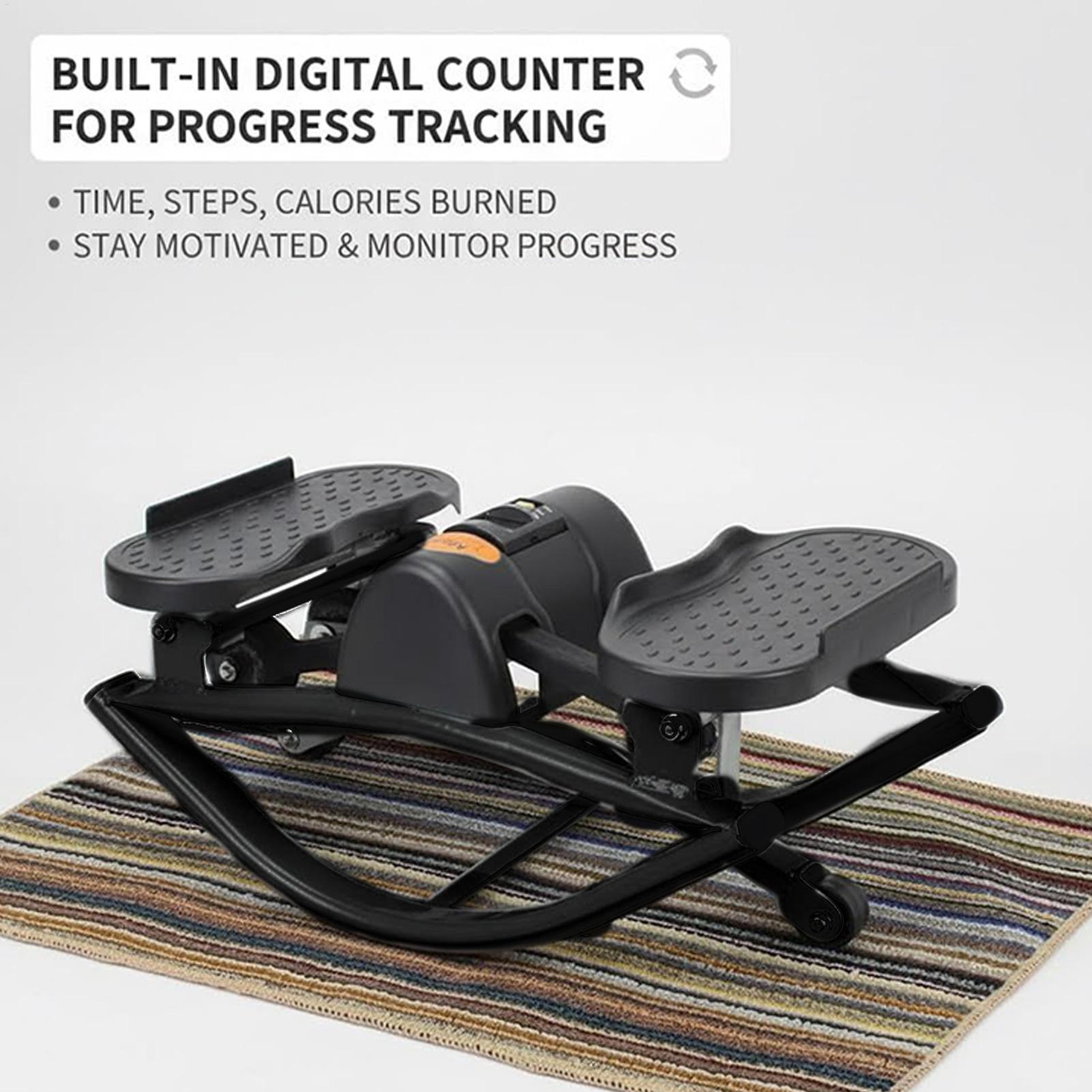 Home Gym Training Program - Taşınabilir Sessiz Yanal Stepper Makinesi, Ev,
