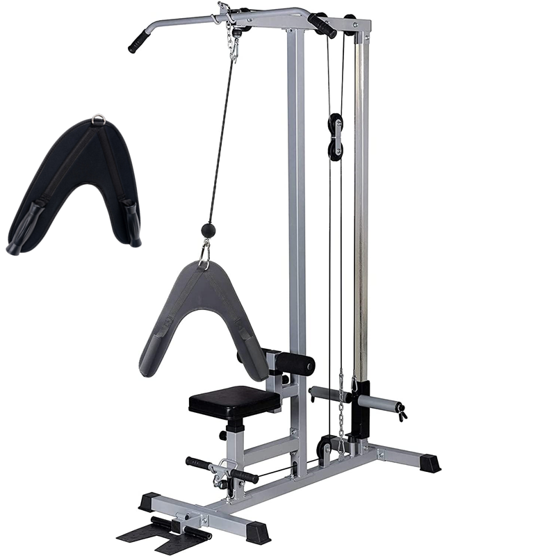 Home Gym Cable Machine - V-şekli karın Crunch demeti sapanlar kemer