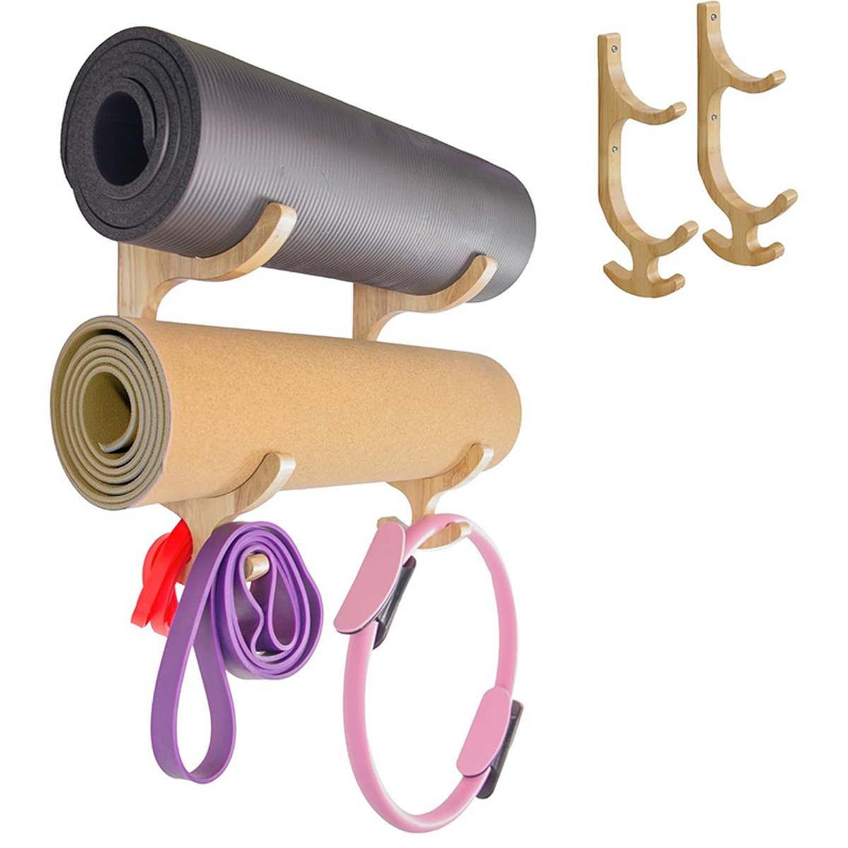 2 Parça Direnç Bandı Tutucu Du - Home Gym Yoga Mat incelemesi ve fiyatı