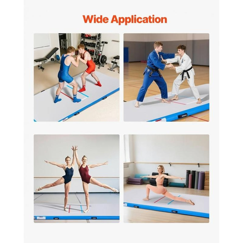 10x5 ft Şişme Güreş Matı, Açık - Gymnastics Mat Thick incelemesi ve fiyatı