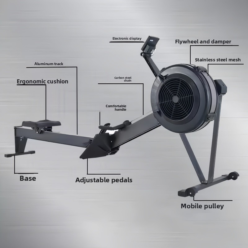 Ticari Hava Kütleli Kürek Çekm - Home Gym Rowing Machine incelemesi ve fiyatı