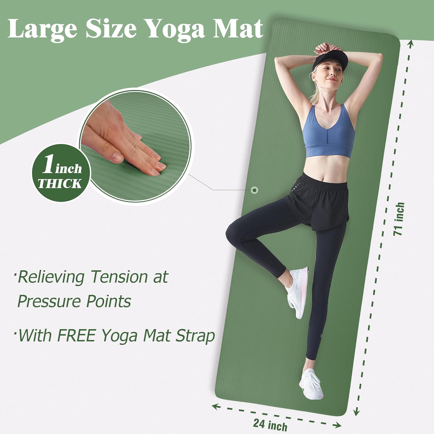 Çevre Dostu 10mm Kalınlığında  - Home Gym Yoga Mat incelemesi ve fiyatı