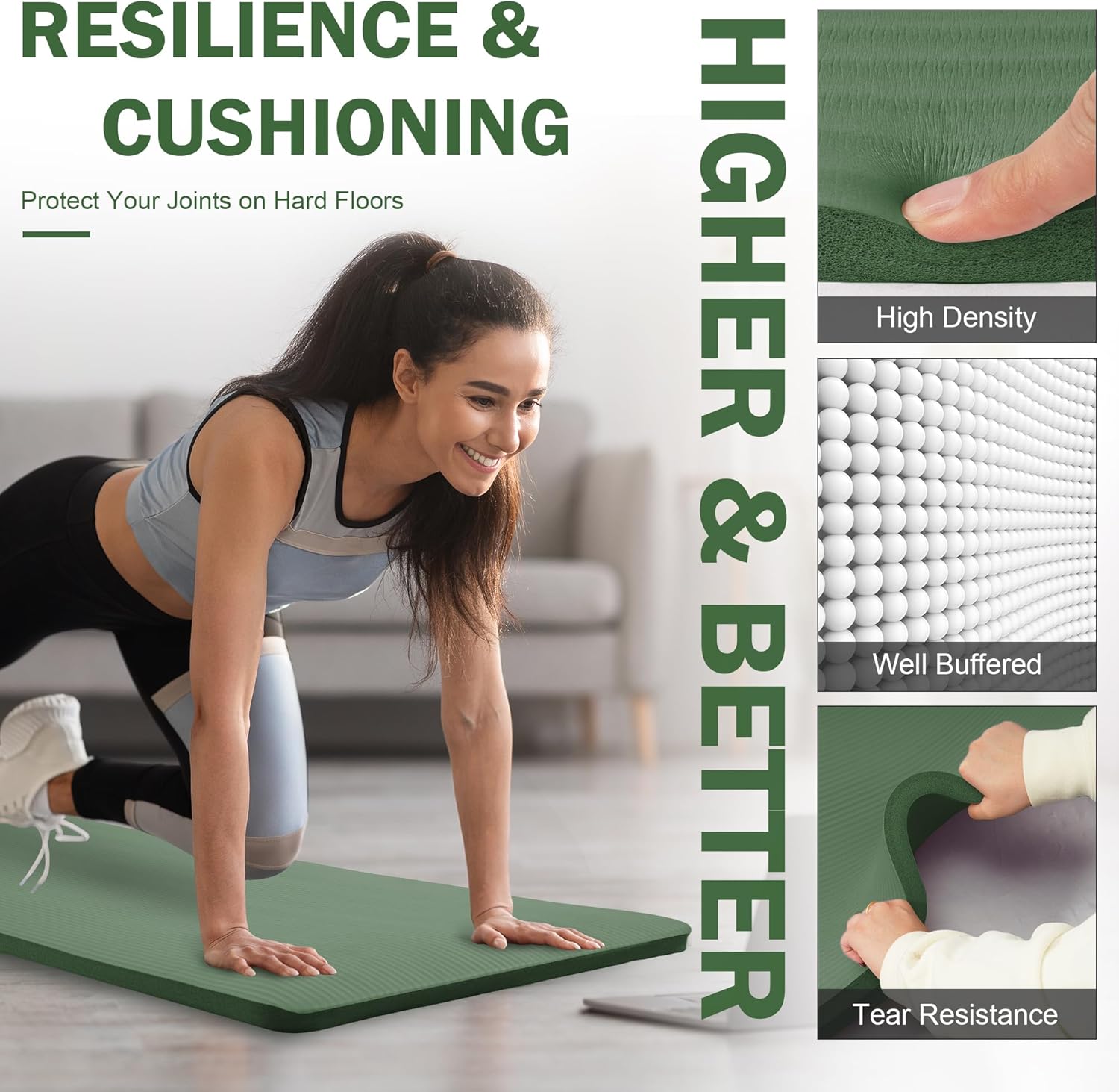 Çevre Dostu 10mm Kalınlığında  - Home Gym Yoga Mat incelemesi ve fiyatı