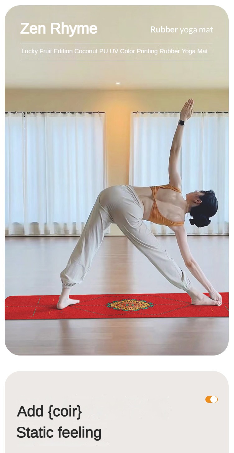 Zen kafiye buzlu Pu doğal kauç - Gymnastics Mat Thick incelemesi ve fiyatı