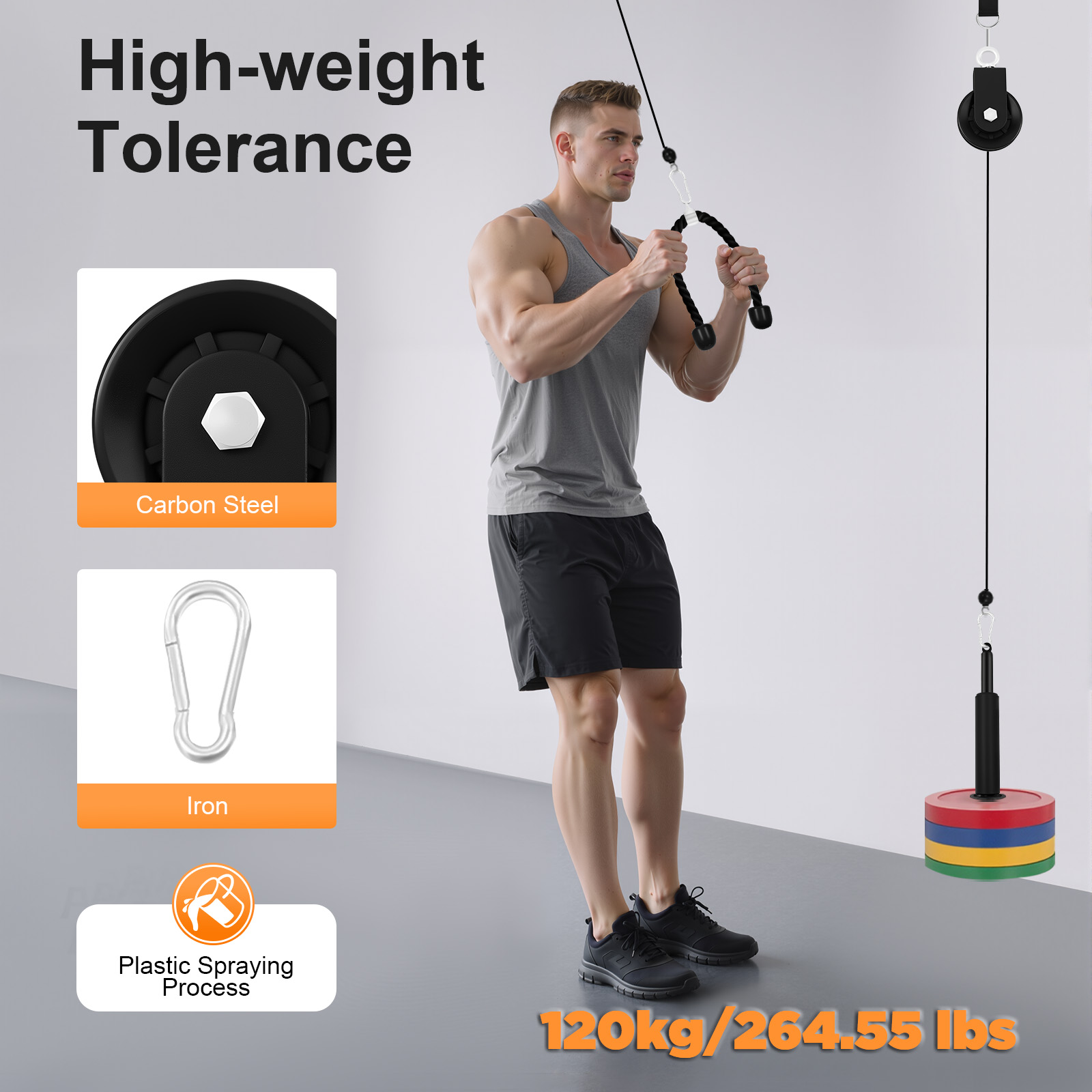 120 kg Kablolu Çekme Fitness S - Home Gym Cable Machine incelemesi ve fiyatı