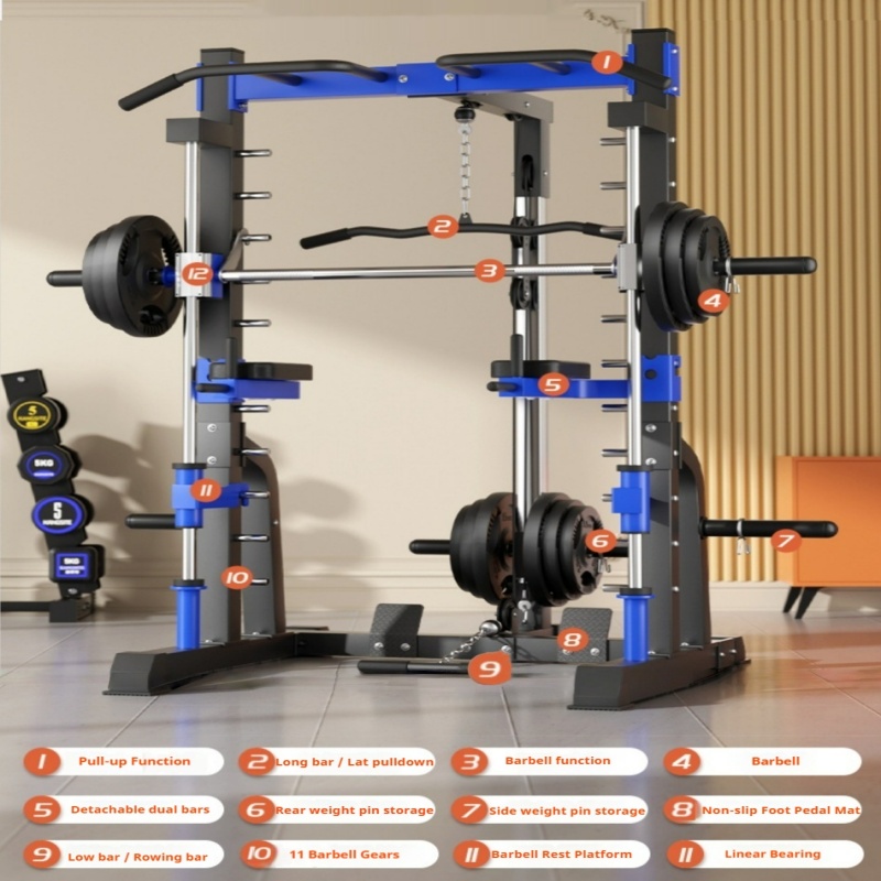 Çok fonksiyonlu ev tipi kapsam - Home Gym Cable Machine incelemesi ve fiyatı
